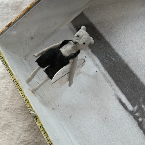 "Little Surfer Doggie" Assemblage