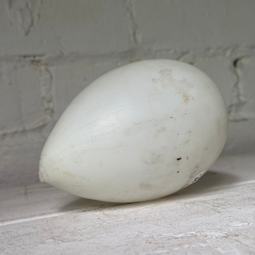 Antique Victorian Painted Milk Glass Easter Egg (#3)