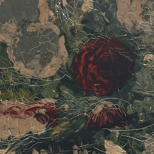 Mid 20th-century Dutch Floral Still Life Painting