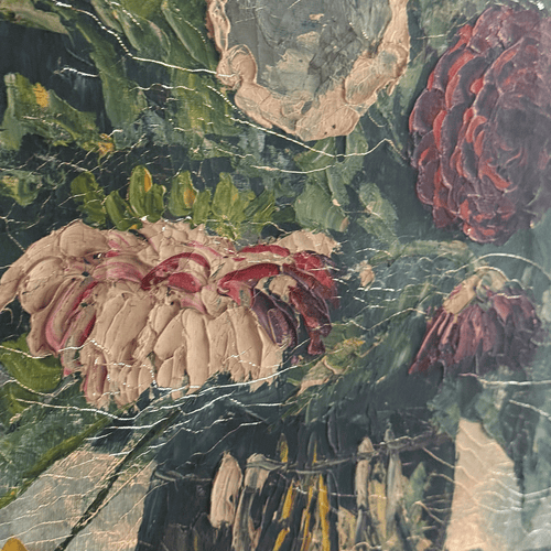 Mid 20th-century Dutch Floral Still Life Painting