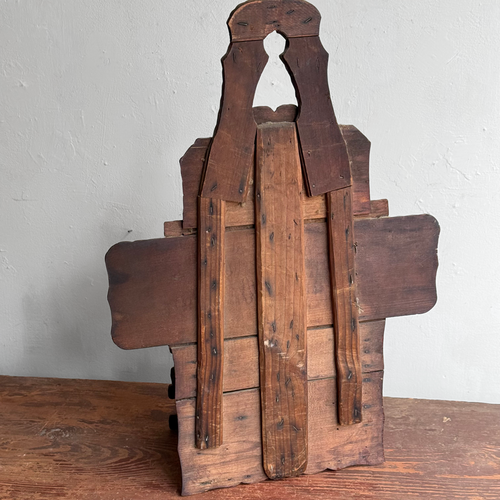 Early 20th-century Tramp Art Wall Hanging