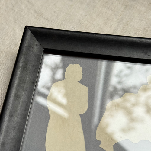 Framed Mike Miller Silhouette Collage #3