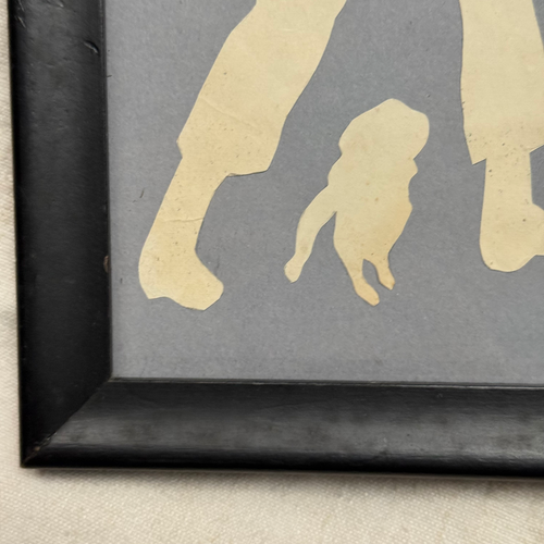 Framed Mike Miller Silhouette Collage #3