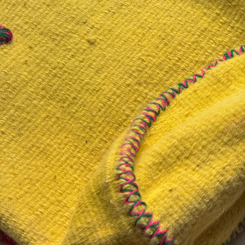 PO! Paris Nathalie Lete Woven & Knotted "Poisson" Fish Bag in Jeune