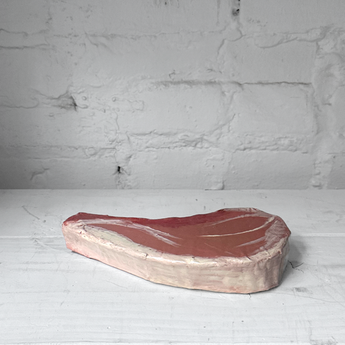 Papier-Mâché Piece of Meat Sculpture (#3)