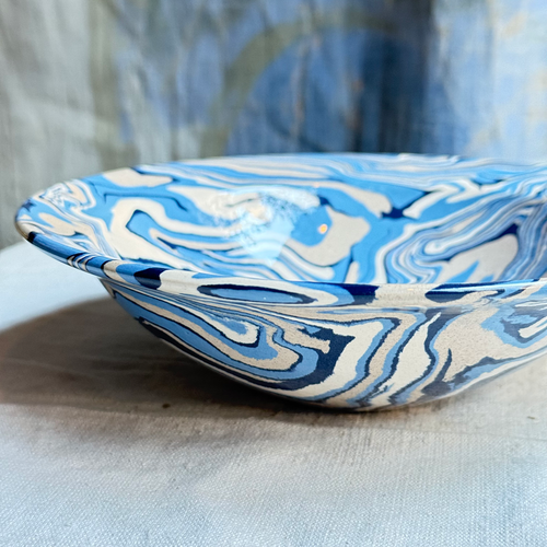Marbled Small Pasta Bowl in Arcachon (AR #0311)