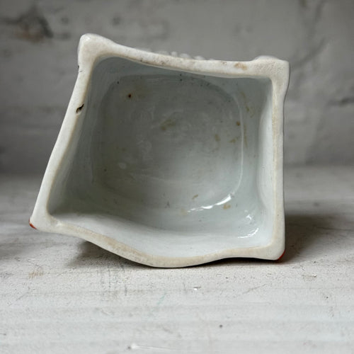 Antique German Porcelain Fairing Trinket Box (#03)