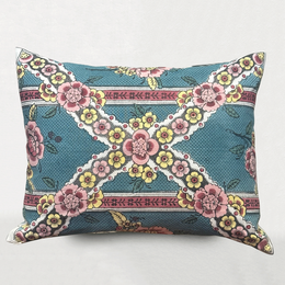 Antoinette Poisson Hand Block Printed Pillows #8