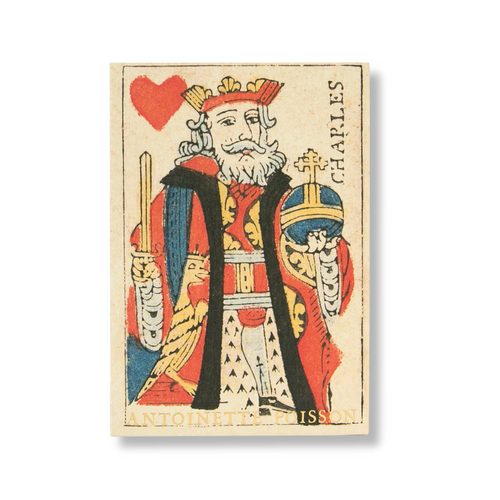 Antoinette Poisson King of Hearts Notebook "Roi de coeur"