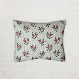 Small Boutonnière Pillow (No. 74A) with Linen Backing