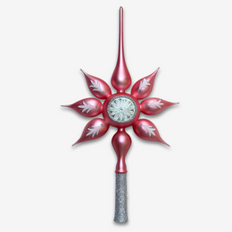 Nostalgic Pink Star Tree Topper