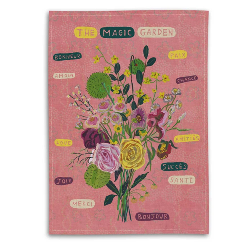 Magic Garden Tea Towel