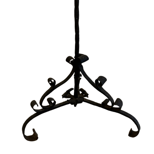 18th Century Wrought Iron Candelabra