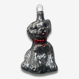 Nostalgic Dog with Collar Ornament