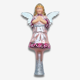 Nostalgic Angel Tree Topper with Paper Wings