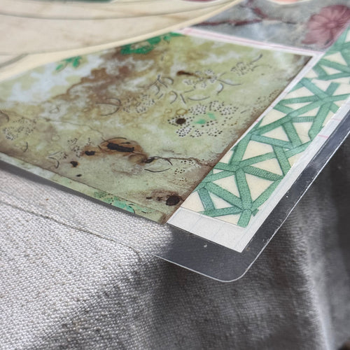 One-of-a-Kind Bowl of Mushrooms Mat (#42)