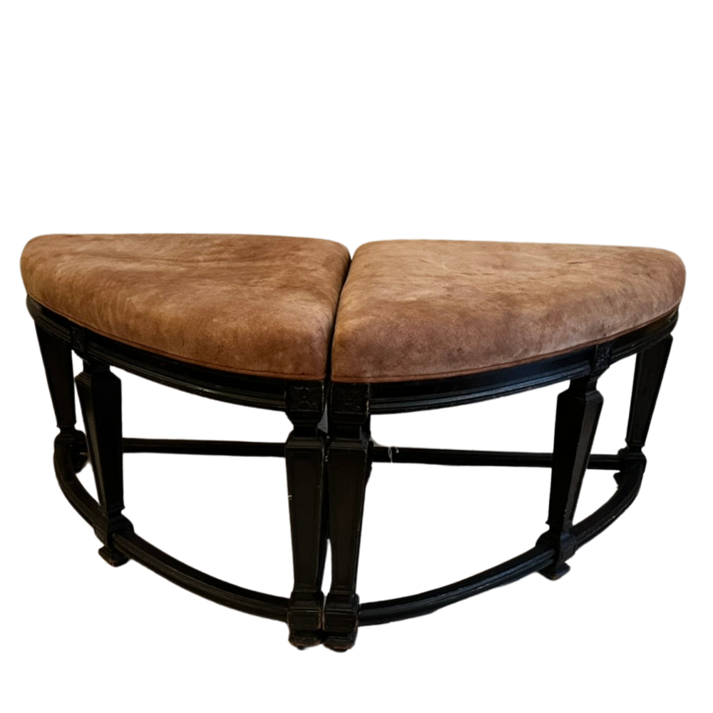 Pair of 19th Century French Corner Chairs