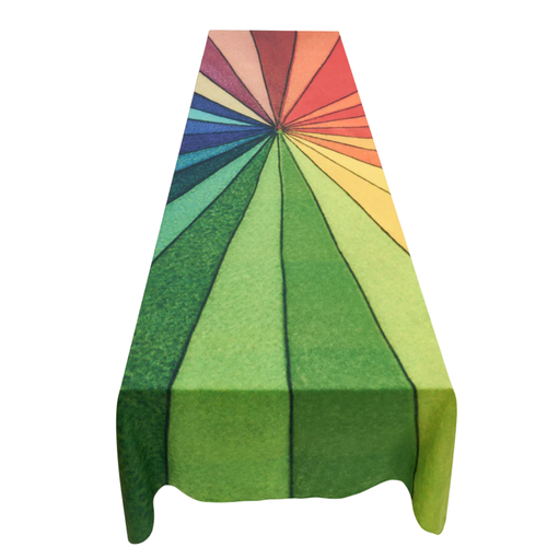 Summerill & Bishop x John Derian "Color Wheel" Tablecloth