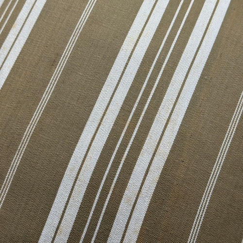 Custom 19th-century French Ticking Pillow (#3-22)