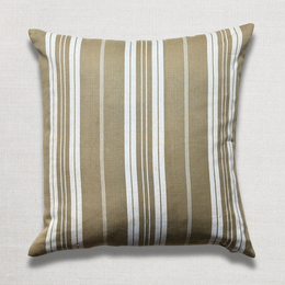 Custom 19th-century French Ticking Pillow (#3-22)