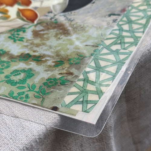 One-of-a-Kind Bowl of Mushrooms Mat (#43)