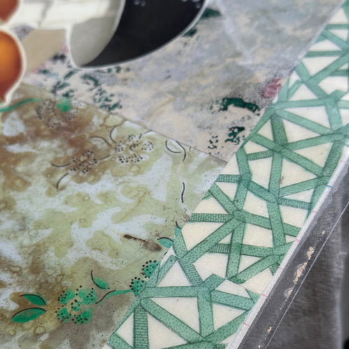 One-of-a-Kind Bowl of Mushrooms Mat (#43)