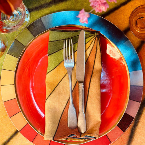Summerill & Bishop x John Derian "Color Wheel" Tablecloth