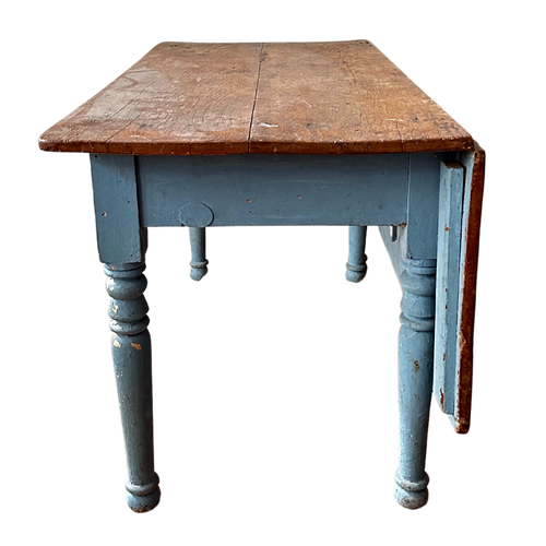 Antique Painted Drop-leaf Table