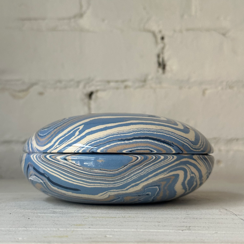 Marbled Pebble Box in Arcachon (AR #729)