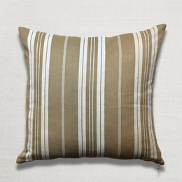 Custom 19th-century French Ticking Pillow (#3-23)