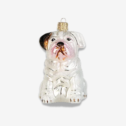 Bulldog Puppy Ornament