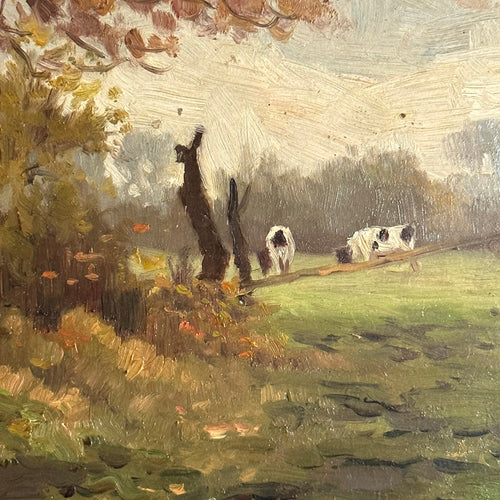 Evert Rabbers Landscape Painting (2347)