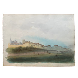 19th Century French Watercolor Painting (48)