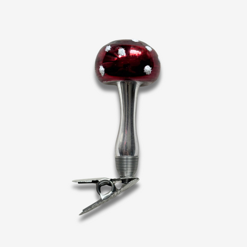 Nostalgic Small Clip-on Mushroom Ornament