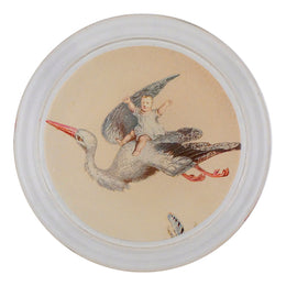 Stork with Baby (Left) - FINAL SALE