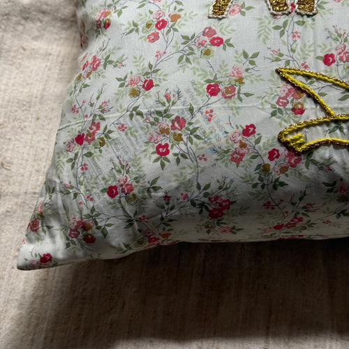"Amour" Embroidered Cushion (CS-812)