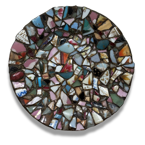 20th-century American Shardware Memory Plate #4
