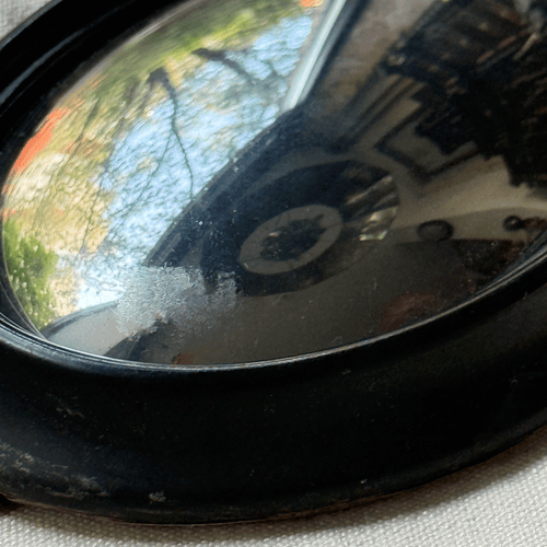 19th-century Convex French Mirror #4