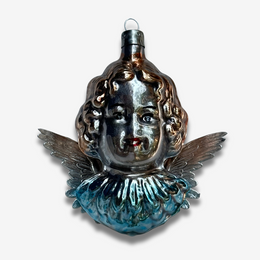 Nostalgic Angel with Paper Wings Ornament