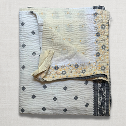 Vintage Sari Double Bedcover (#7-04)