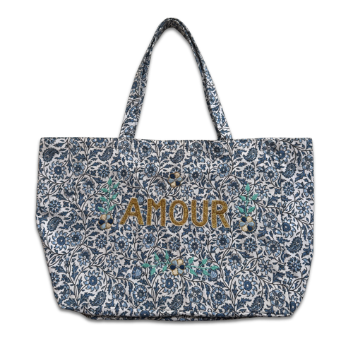 CSAO Kossiwa "Amour" Embroidered Tote Bag (CS-8-4)