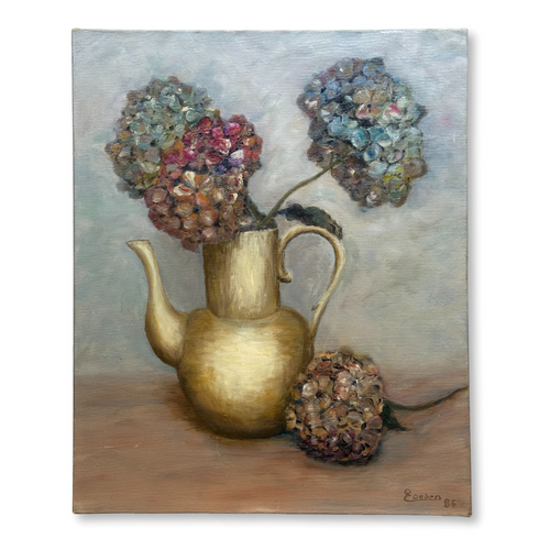 Mid 20th-century Dutch Floral Still Life Painting