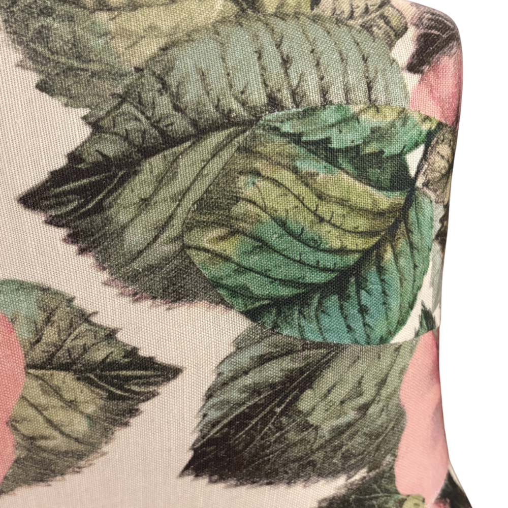 19th Century French Loveseat in John Derian for Designers Guild "The Rose Tuberose" Fabric