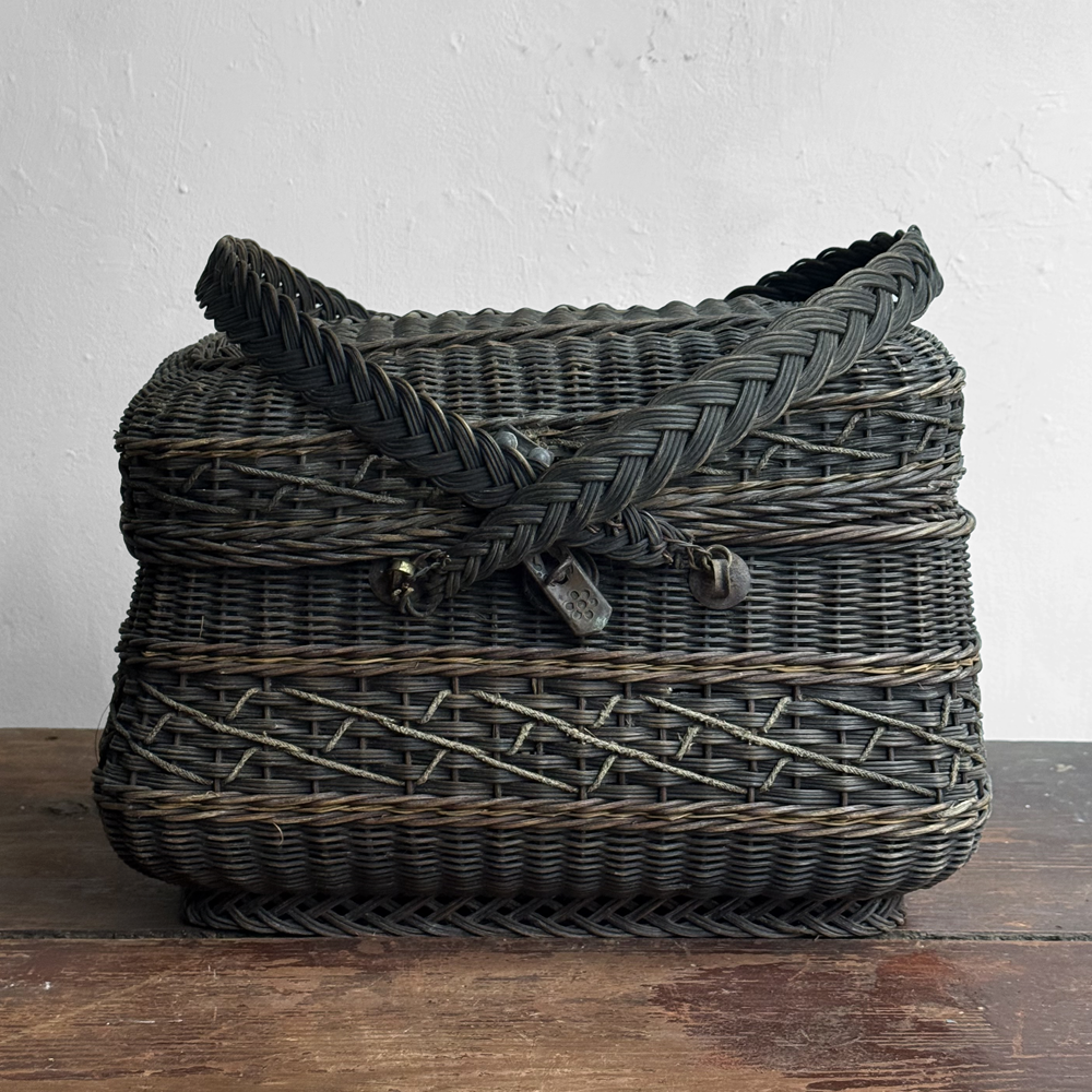 19th-Century French Market Basket (#4)