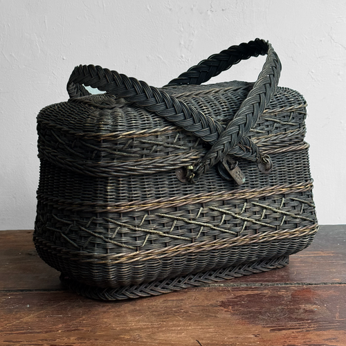19th-Century French Market Basket (#4)
