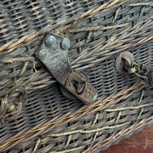 19th-Century French Market Basket (#4)