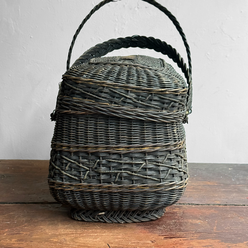19th-Century French Market Basket (#4)
