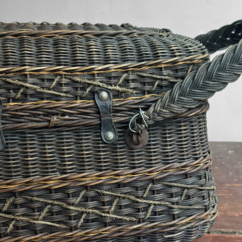19th-Century French Market Basket (#4)
