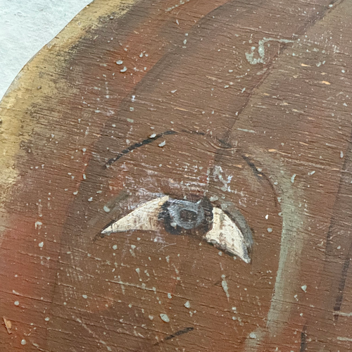 Vintage Painted Pumpkin #3