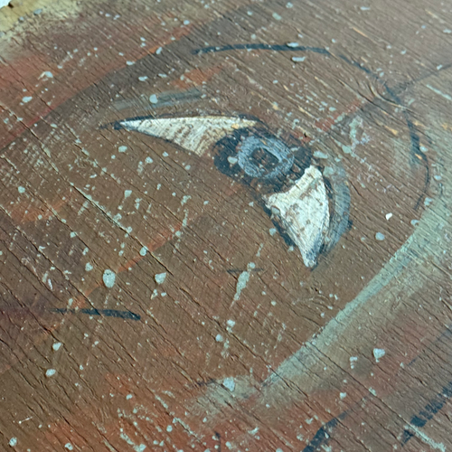 Vintage Painted Pumpkin #3